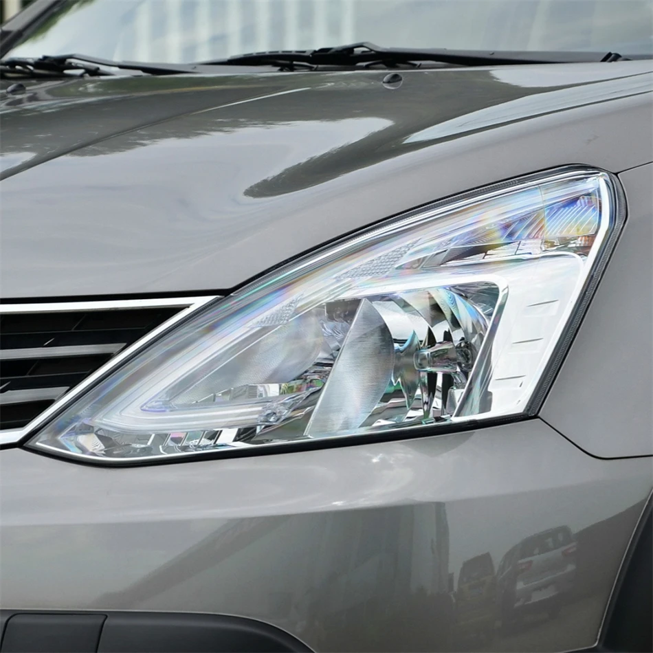 For Nissan Livina 2013 2014 2015 Auto Accessories Car Base Head Lamp Shell Headlamp Back Housing Glass Headlight