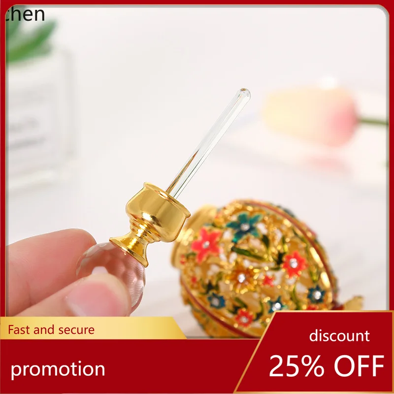 

YFY round metal bottle middle east dubai fragrance arabian zinc alloy perfume bottle