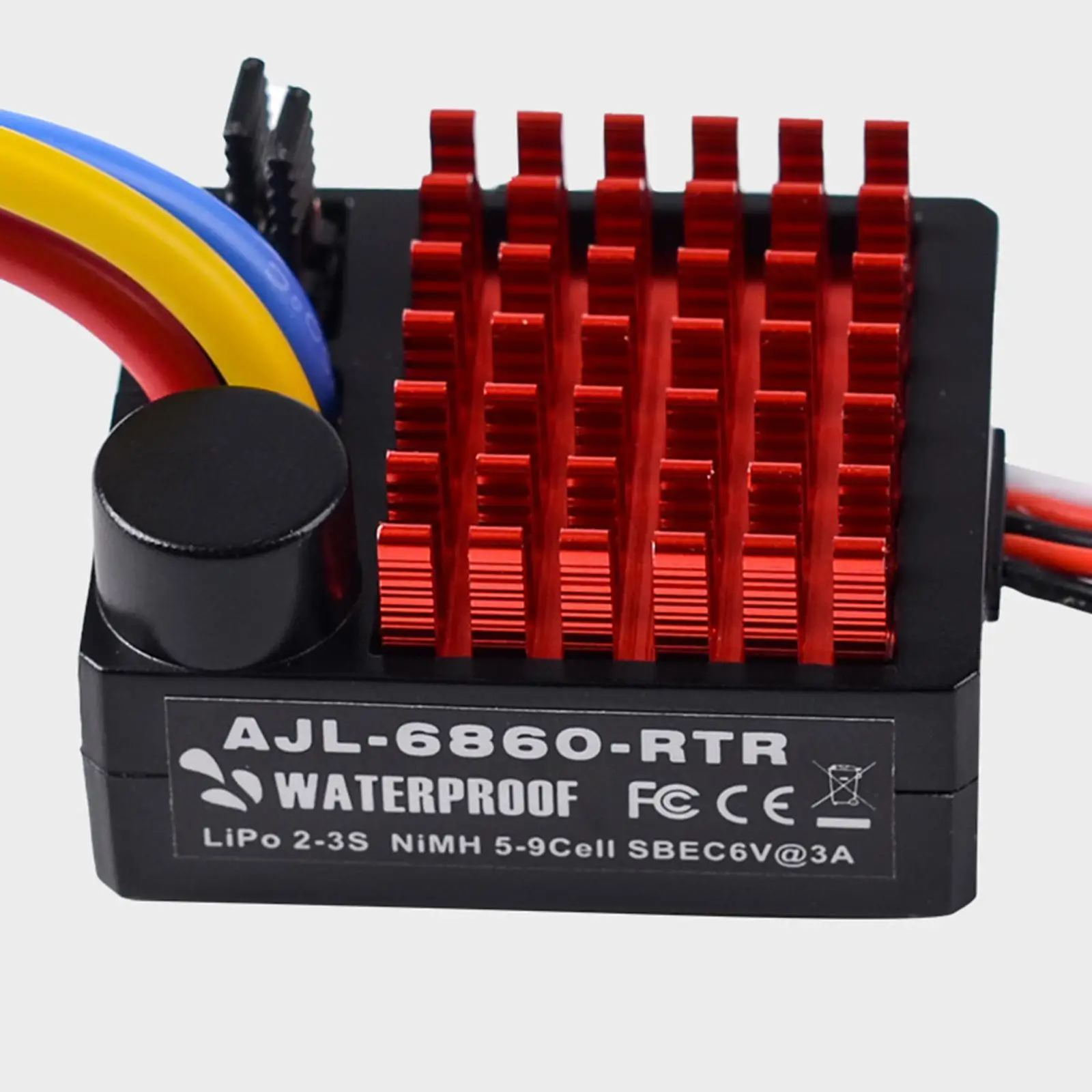 60a elektrischer Drehzahl regler Elektronen drehzahl regler Temperatur regelung RC Modell autoteile RC Esc für DIY Raupen auto