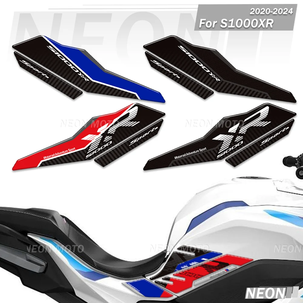 

For BMW S1000XR M1000 M1000XR 2020-2024 3D Motorcycle Tank Pad Sticker Gas Oil Cover Protection Decal Accessories Waterproof