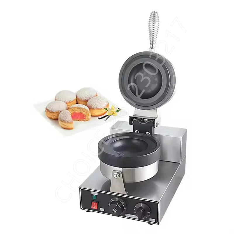 

Electric Rotary Ice Cream Hamburger Maker Burger Gelato Panini Press Machine Waffle Baking Machine Semlor Paczki Krapfen Baker