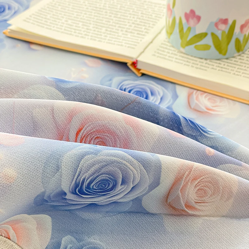 2025 جديد 5d الرقمية ثلاثي الأبعاد بارد لينة حصيرة الصيف أغطية سرير حصيرة مجموعة بارد تنفس غطاء مرتبة مع المخدة #6