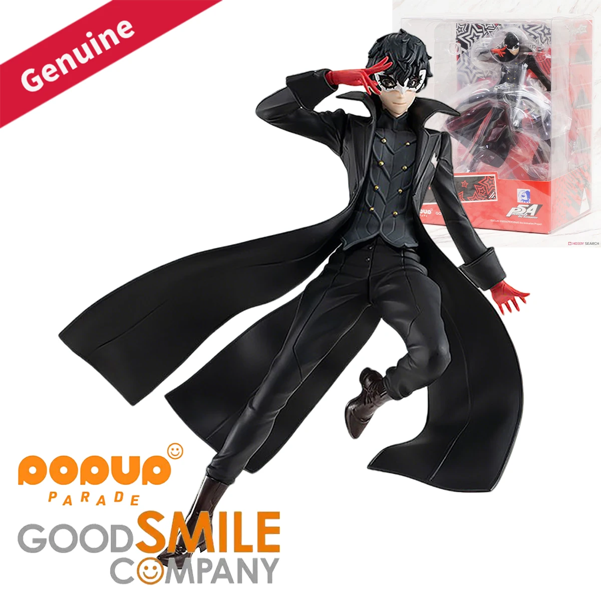 

Original Genuine Good Smile Company Prepainted Pop Up Parade Persona 5: The Animation Shujinkou Joker Game Character Figure Gift