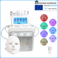 7 in 1 Hydrogen Oxygen Water Dermabrasion Machine Deep Cleansing Skin Scrubber Facial Care Blackhead Removal For Salon Use