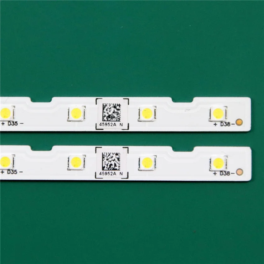 العصابات التلفزيون LED لسامسونج UA50RU7100 UA50NU7800 UA50NU7500 UA50RU7080 UA50RU7200 LED القضبان الخلفية شرائط خط الحكام أشرطة