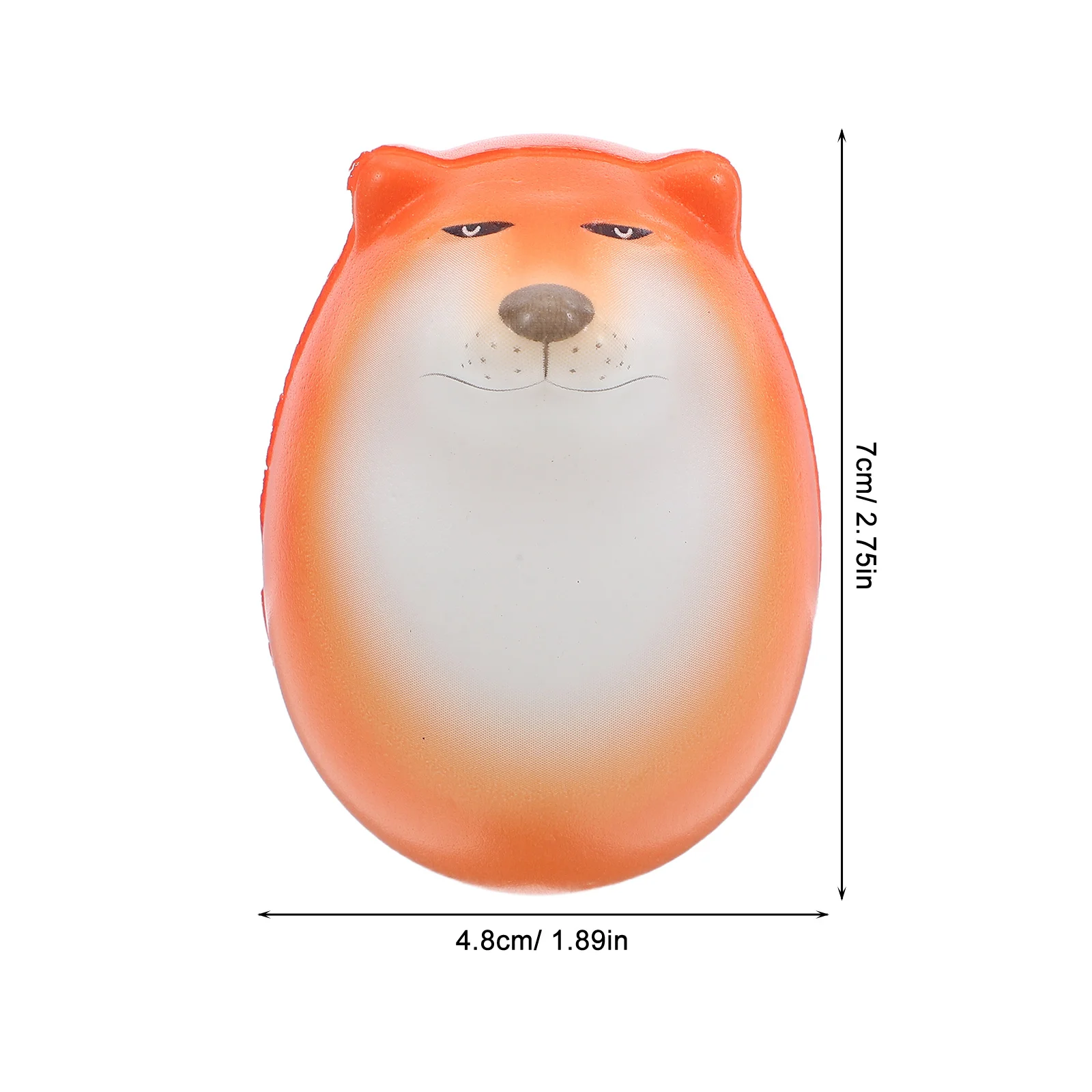 Cão mole ovo 10 pçs sensorial squeeze brinquedo lento subindo descompressão animal alívio do estresse crianças presente festa favor