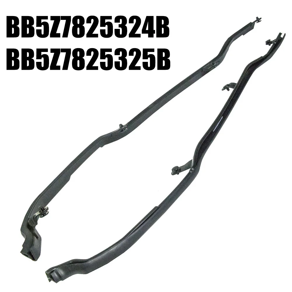 Explorer Sealing Strip As Shown In The Picture Rear Door Seal ABS Material Black Weatherstrip Easy Installation