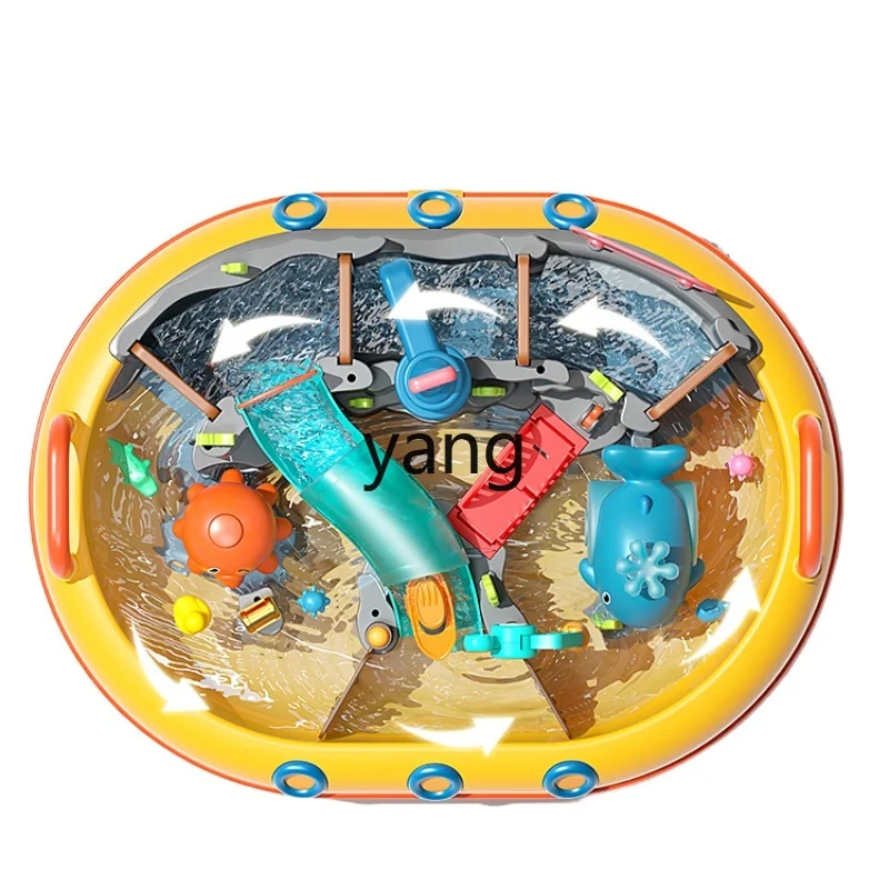 CX Large Particle Children's Water Playing Magnetic Fishing Toys Water Park