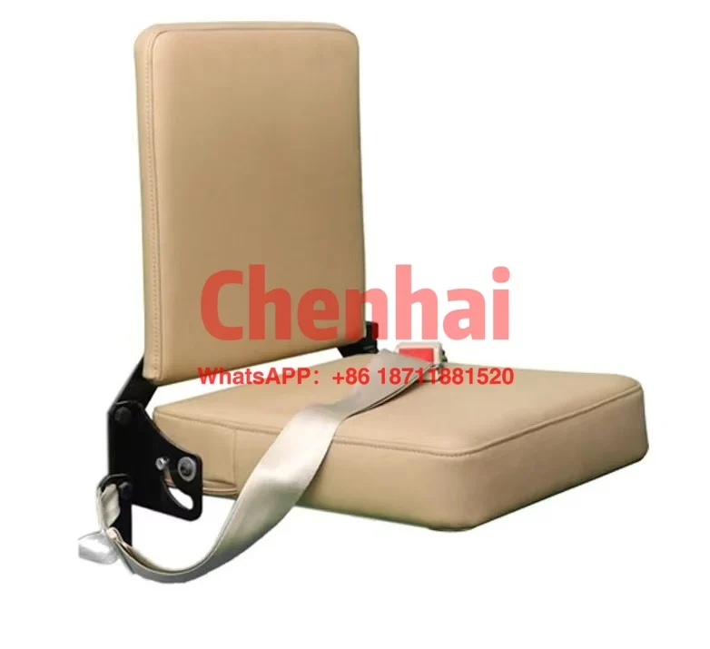 

Customized 2025 High Quality RV Side Folding Seat Wall Mounted Folding Seat School Bus Passenger Double Foldable Seats For Campe