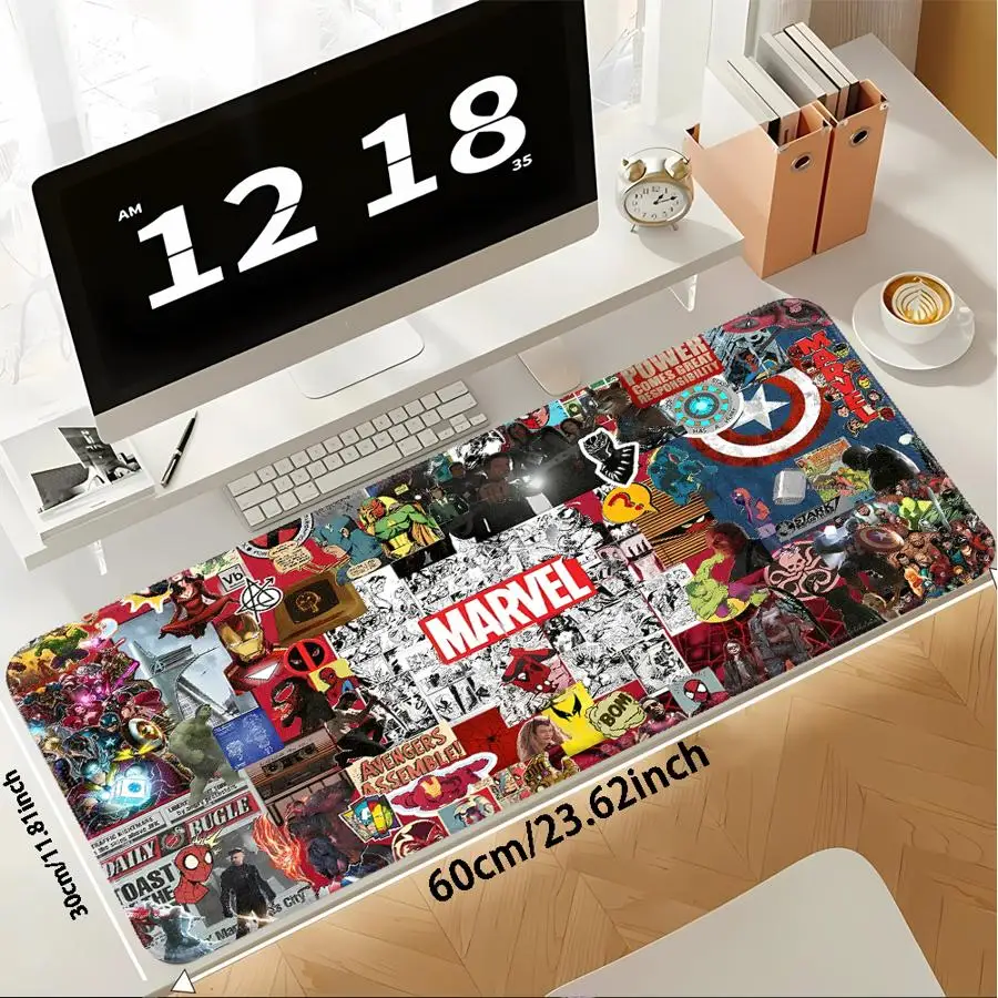 Mouse Pad Game Console Pad office Pad Computer Laptop Pad Keyboard Mouse Pad Desk accessories Anti slip Marvel Hero Cool