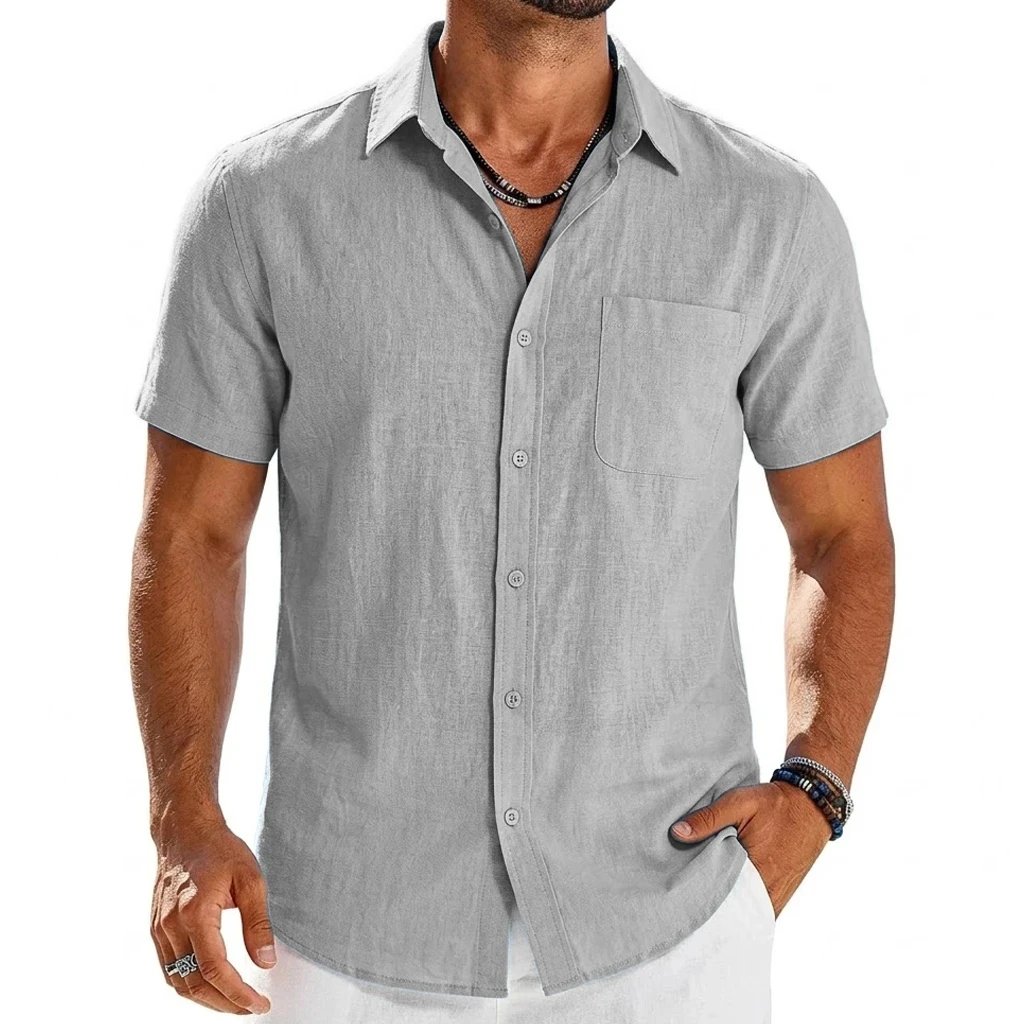 Thumbnail 4 - #78 Best Mens Cotton Linen Casual Shirts to Buy In 2026