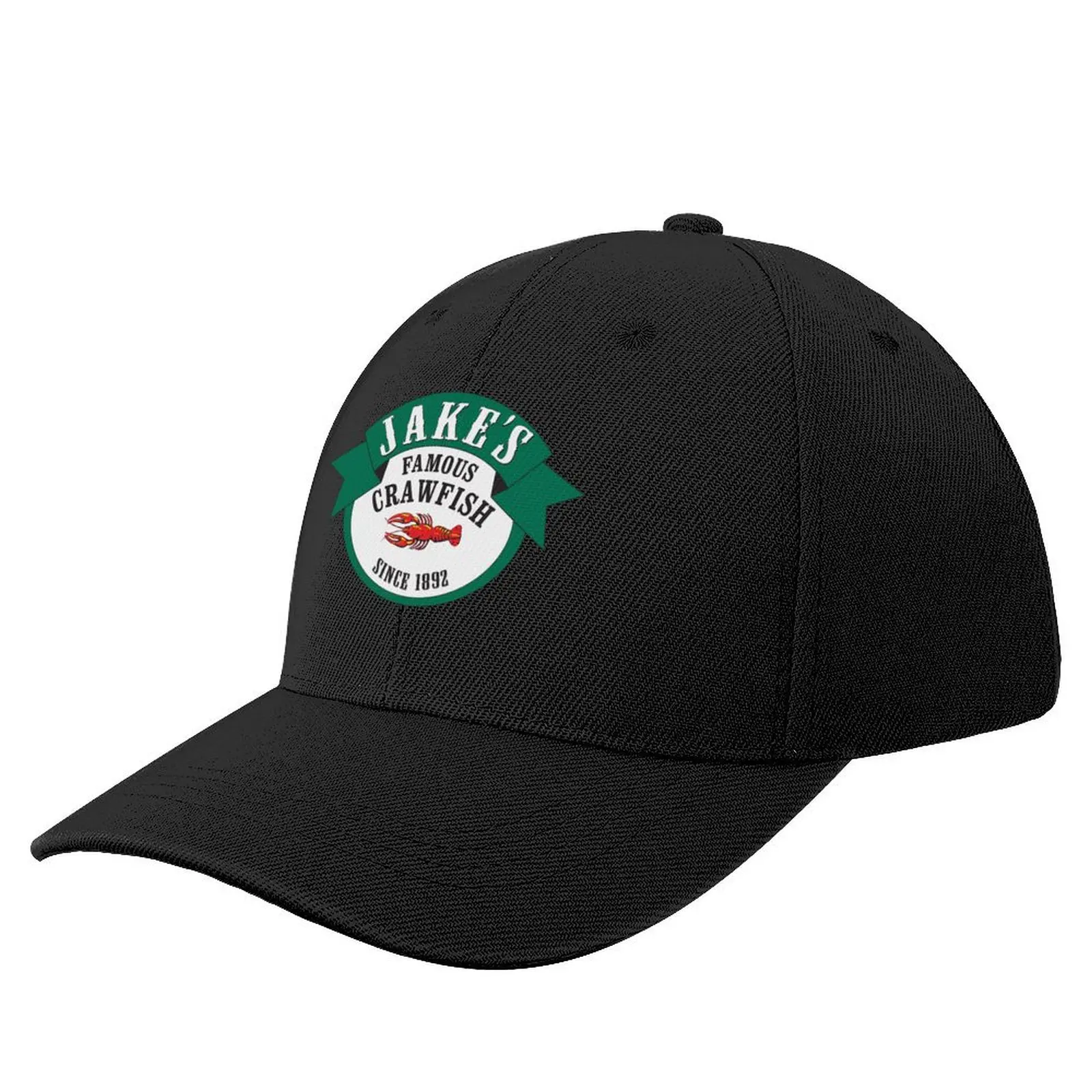 Jake's Famous Crawfish Baseball Cap Big Size Hat cute Women Men's