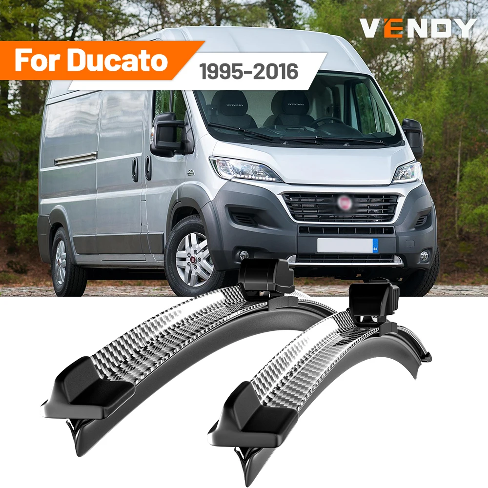Für Fiat Ducato 1995-2016 1996 2000 2005 2006 2007 2009 2010 2011 2013 2015 2 Stück Frontscheibenwischerblätter Scheibenwischer