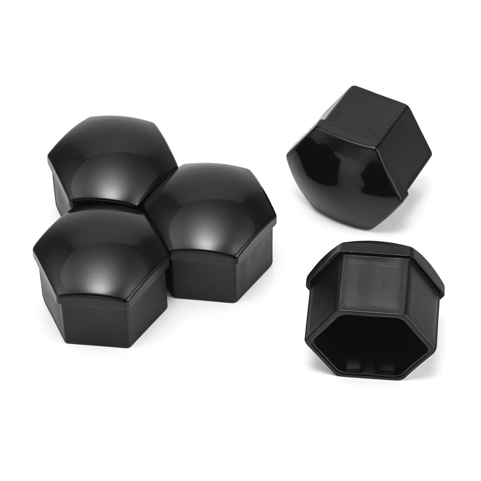 20 Stück 17mm Radmutternabdeckungen, Sechskant-Radmutternkappen, Radnaben-Schraubenabdeckungen für Autozubehör – Detail 9