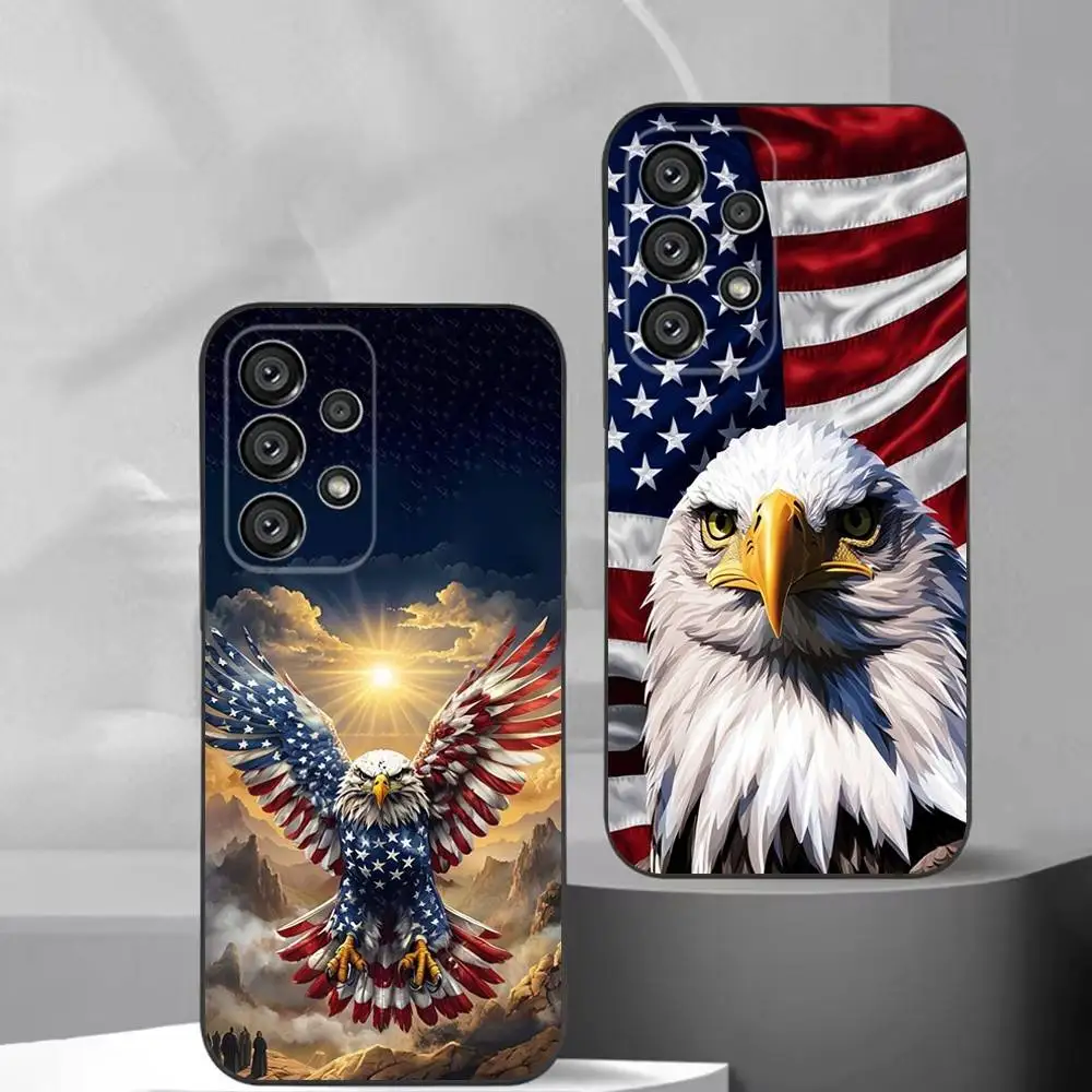 

Americans Flag Great Phone Case For Samsung S25,S24,S21,S22,S23,S30,Ultra,S20,Plus,Fe,Lite,Note,10,9,5G Black Cover