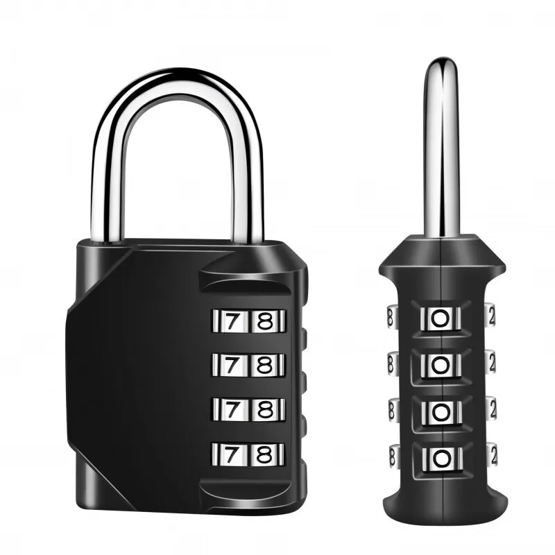 Secure Combination Padlock for Door Warehouse Dormitory Bike Basket Outdoor Durable