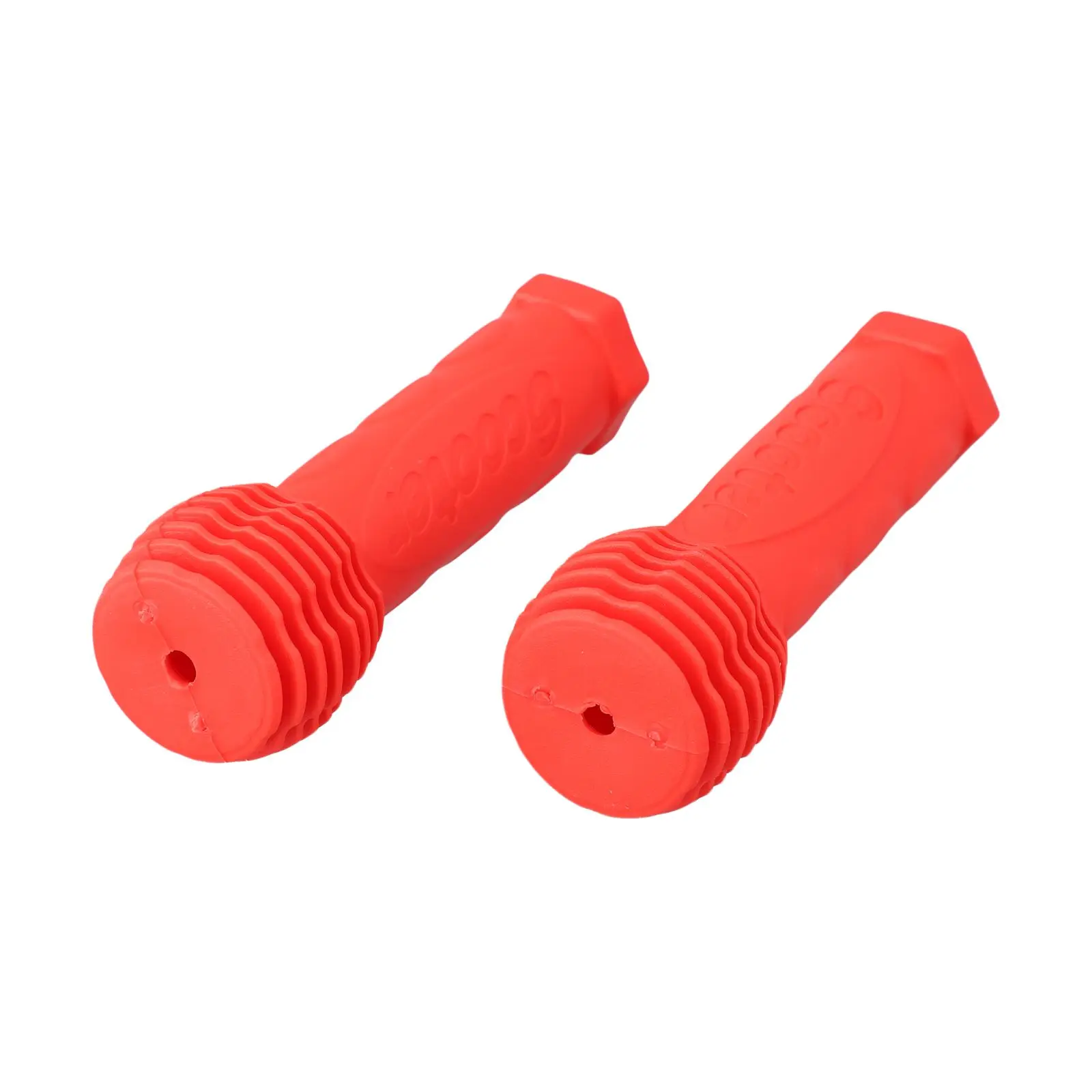 Diameter 22mm Soft Rubber Handle Grips Multiple Colors Non slip Grips Textured Pattern 11cm Length 22mm Diameter