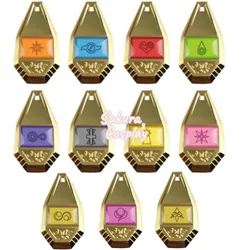 Digimon Adventure Tag & Crest Emblem Pins Badges Digimon Crest Necklace Keychain Pendant Digital Monster Evolution Collection