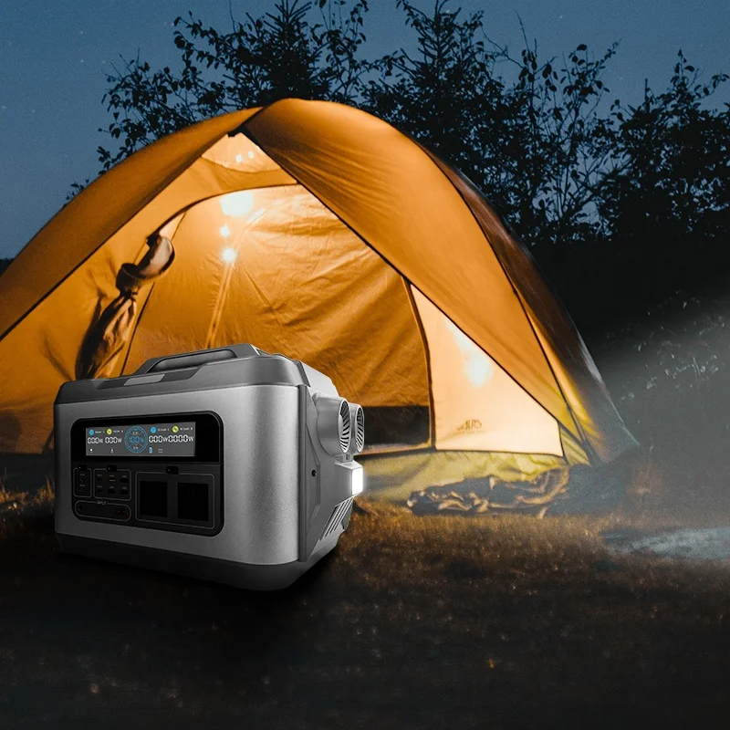 Portable 220V Outdoor Camping Power Generator 500W 600W 2200W Solar Power Supply Bank Renewable Energy Source Lithium Ion Car