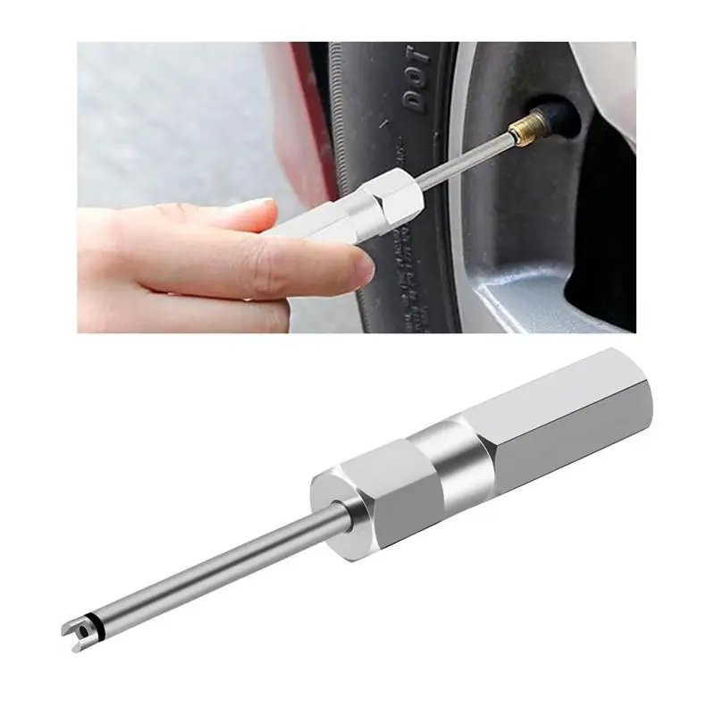 

1pc Tyre valve core tools Tire Screwdriver Valve Stem Core Remover Installer Tool car Valve Stem Remover tools Tire Repair Tools