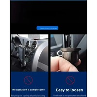For Cellphone Charger Bracket Car Air Vent Clip 17mm Ball Head Phone Holder Base Magnetic Suction Gravity Stands Accessories Car