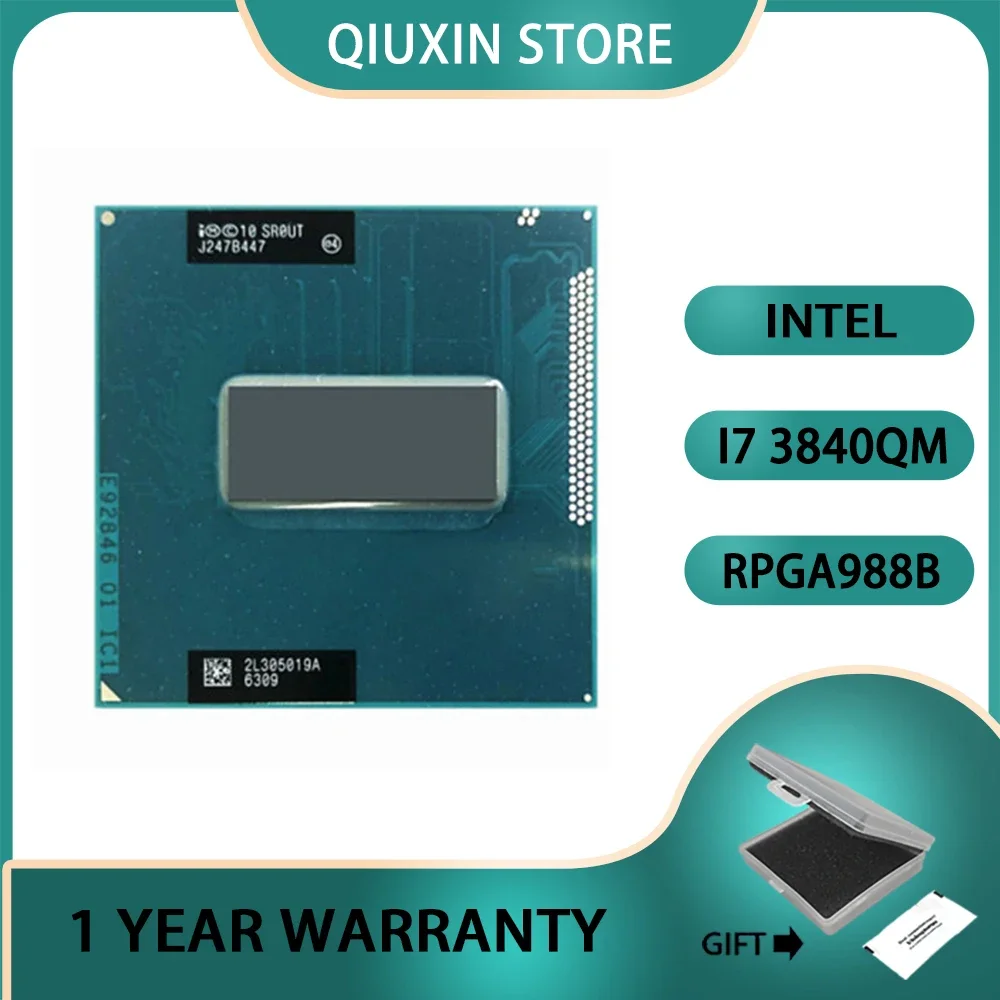 

Quad core free shipping ship out rPGA988B Original Intel Core I7 3840QM SR0UT CPU I7-3840QM processor 2.80GHz-3.8GHz L3=8M