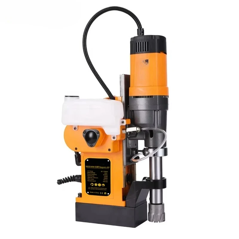 High torque automatic drilling machine with different speed ranges to achieve the best results for large diameter circular tools