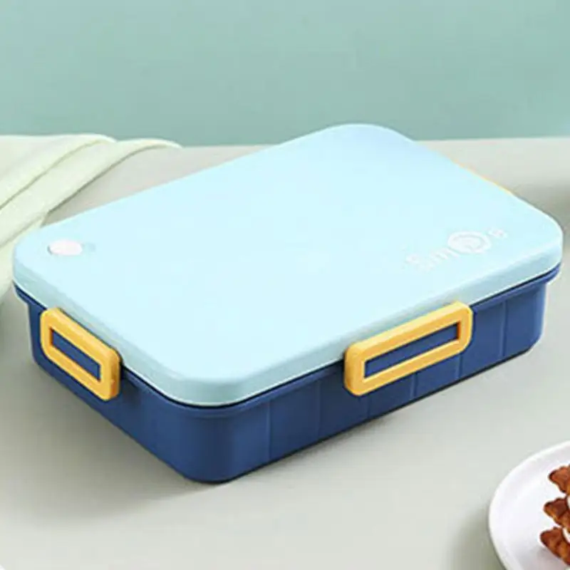Lunch Box For Kids Stainless Steel Lunch Box Portable Food Containers Large Capacity Food Storage Compartment Prep Lunchbox For