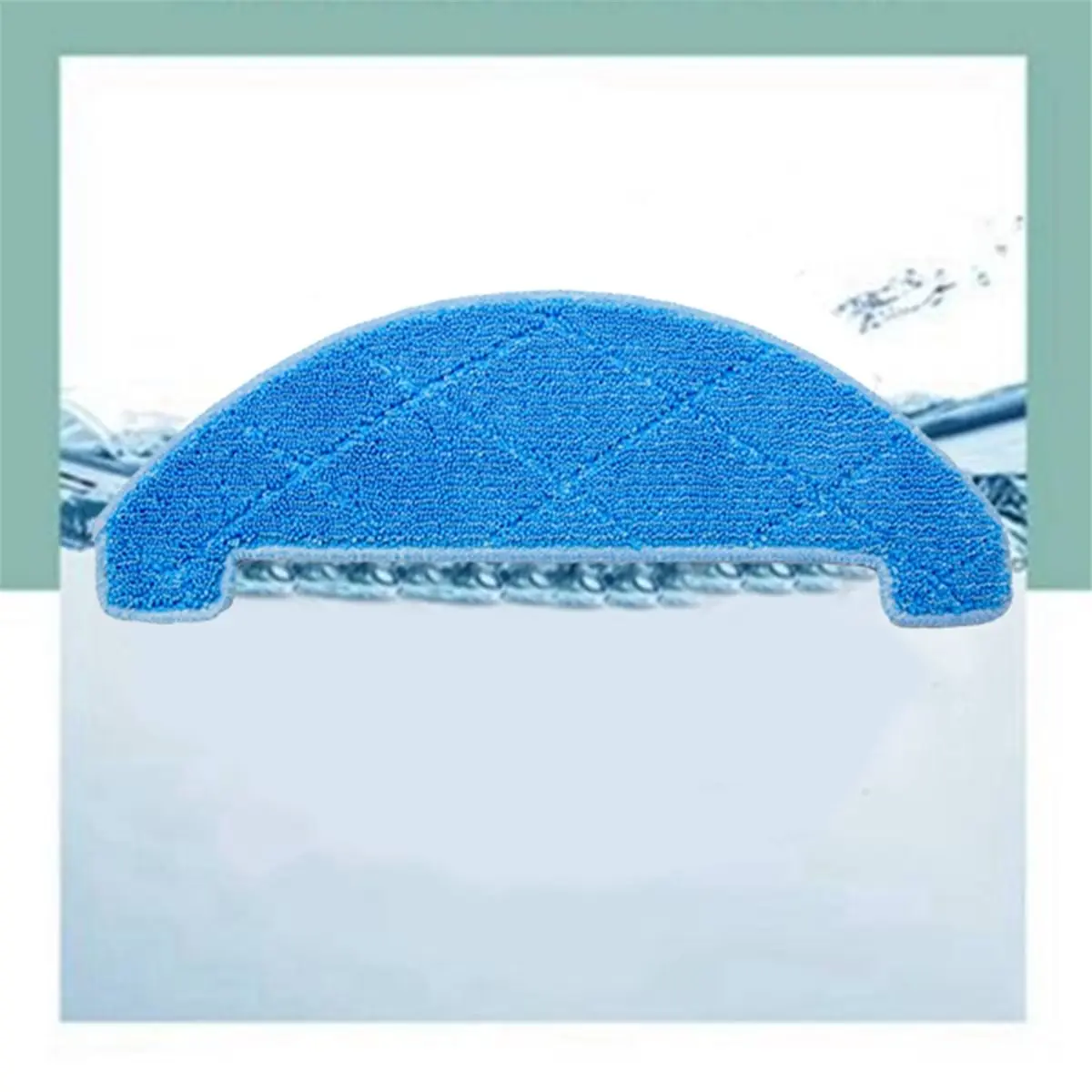 [Online Promotion]2PCS Mop Cloth Holder & Mop Cloth Set for ABIR K30 / K20 Robot Vacuum Cleaner Replacement Parts