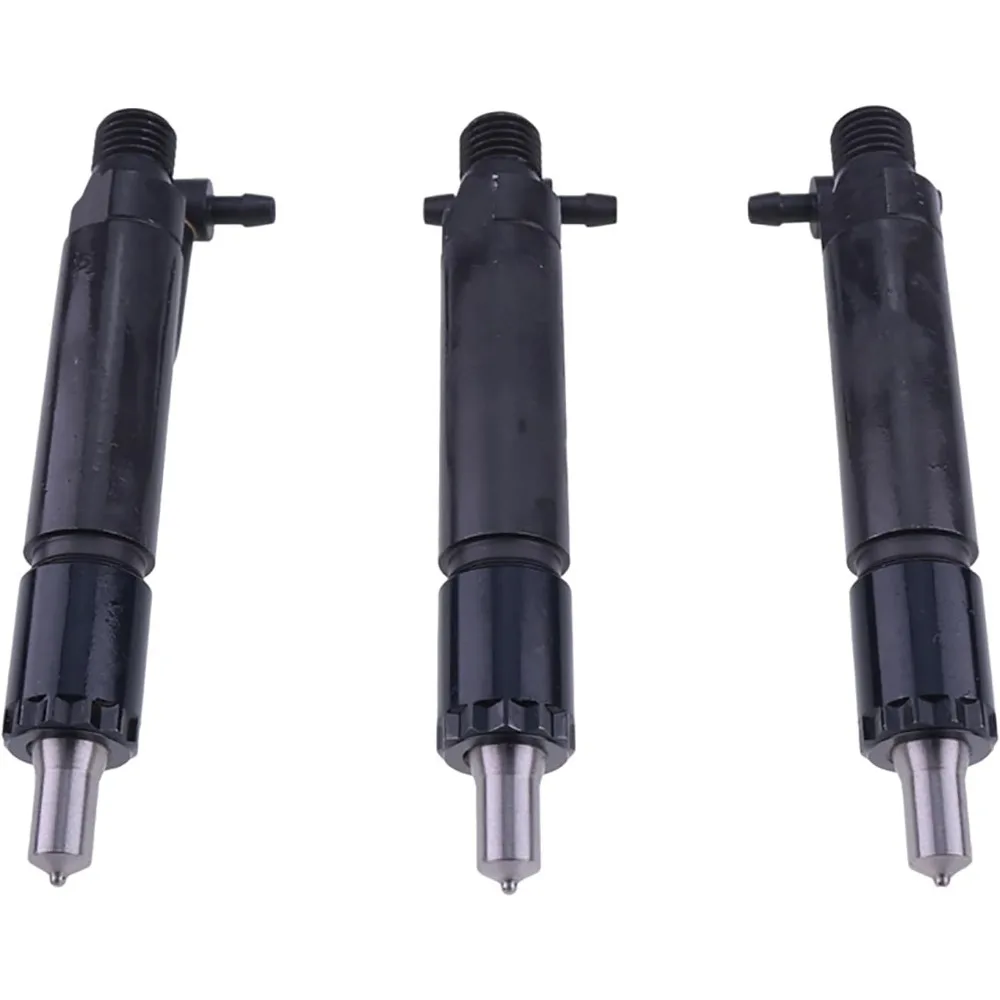 

FridayParts 3 Pcs Fuel Injector YM729500-53200 Compatible for Komatsu Engine 3D78N-1A 3D82AE-3E 3D82AE-3G 3D82E-3B Excavator PC2
