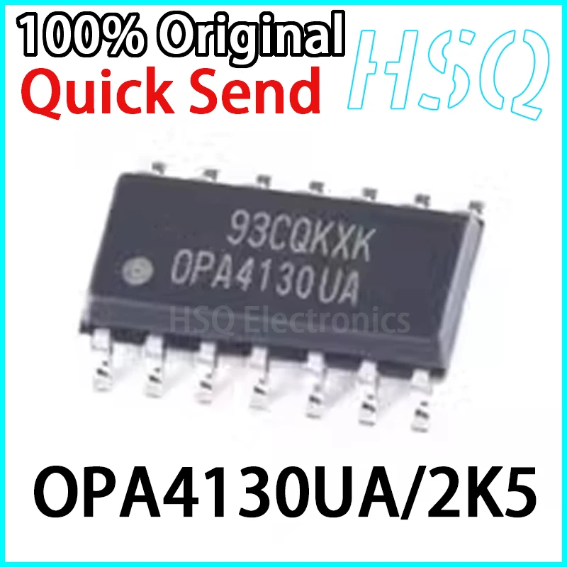 

1PCS Original OPA4130UA/2K5 OPA4130UA OPA4137 4134 4132 4131UA SOP14 Operational Amplifier Chip Brand New in Stock