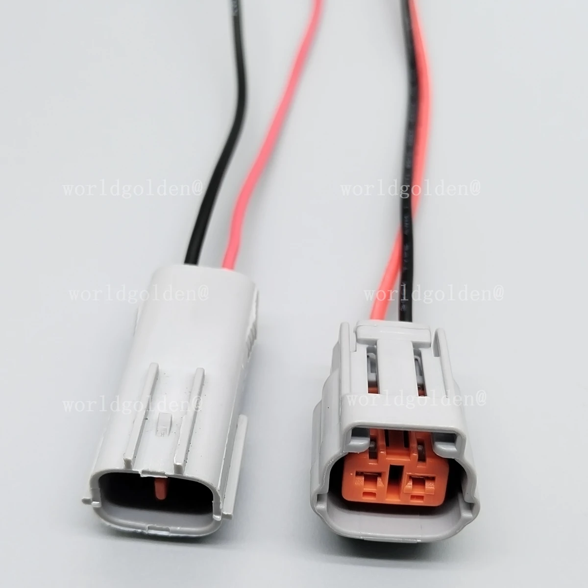 6195-0006 6195-0003 2-Pin Male Female Auto Connector for Universal Vehicles, suitable for engine wiring maintenance