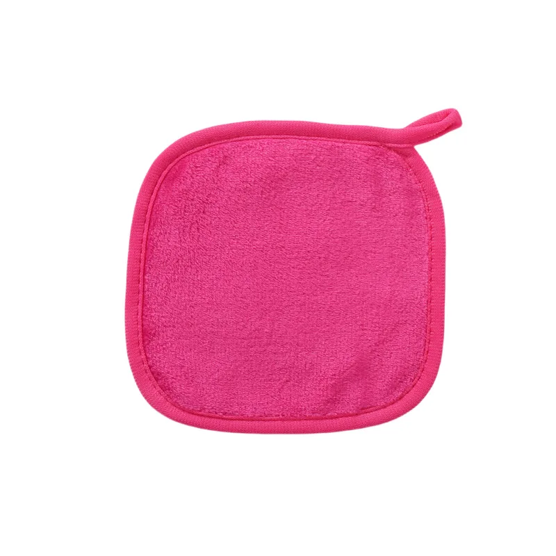 10 قطعة لكل حقيبة كسول المياه الفانيلا مزيل ماكياج منشفة متعددة الألوان سميكة هوك الوجه مزيل ماكياج منشفة #6