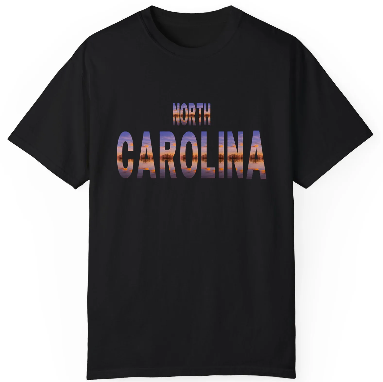 Funny Integration Sunset landscape Into Tex North Carolina  Best Gift Unisex T-S