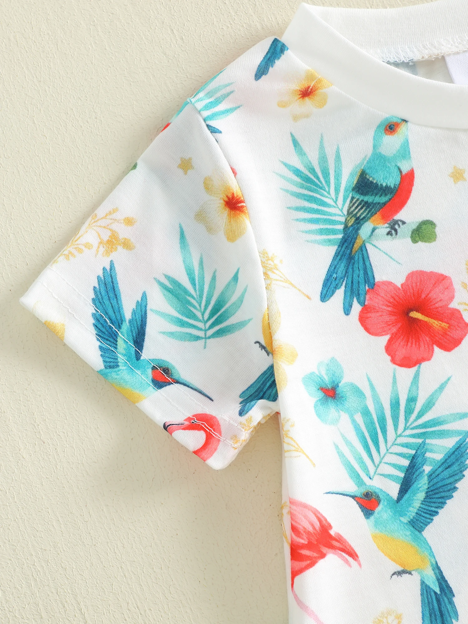 

3Pcs Baby Girl Spring Outfits Long Sleeve Floral Print Top Pants Headband Set Infant Clothing Set Toddler Clothes