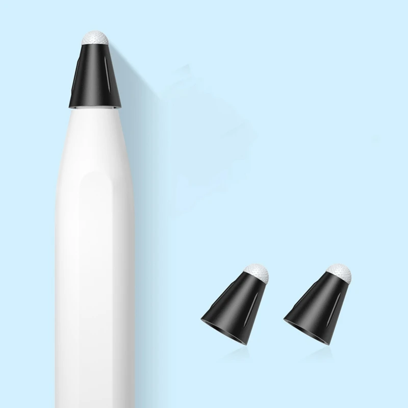 ปากกาสไตลัสสำหรับ Apple Pencil 1/2Nd Huawei 10ชิ้นหัวปากกาเปลี่ยนซิลิโคนหน้าจอสัมผัส
