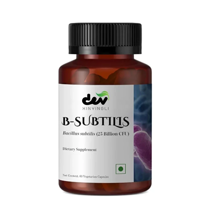 

Bacillus subtilis 25 billion - contributes to digestive immune health, made from prebiotic inulin