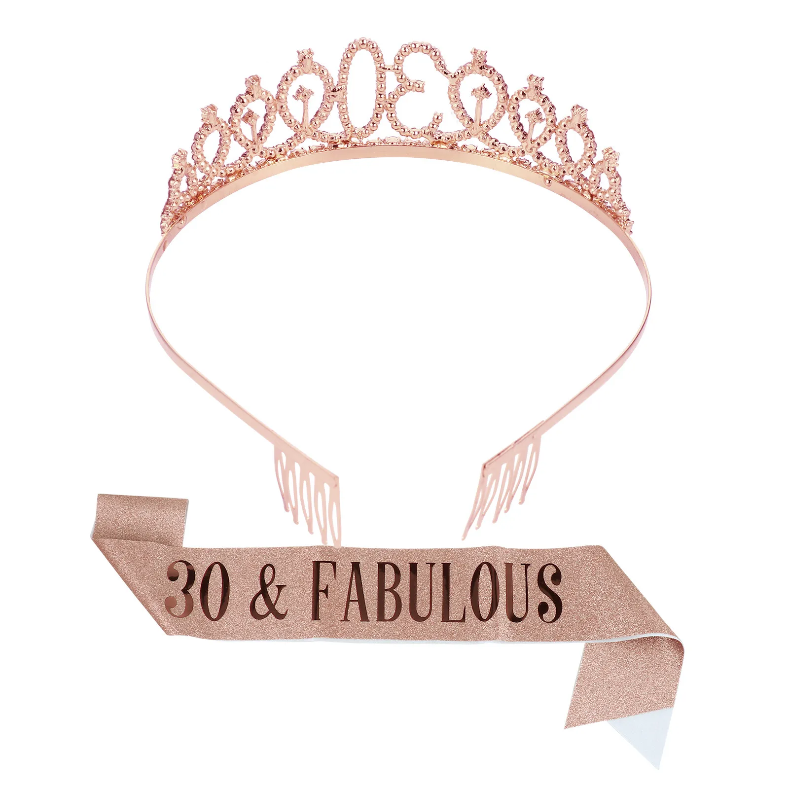 

Набор из 1 шт. праздничной ленты-пояса с короной и горячим тиснением, для украшения вечеринки, из комфортной ткани, подарок для торжества