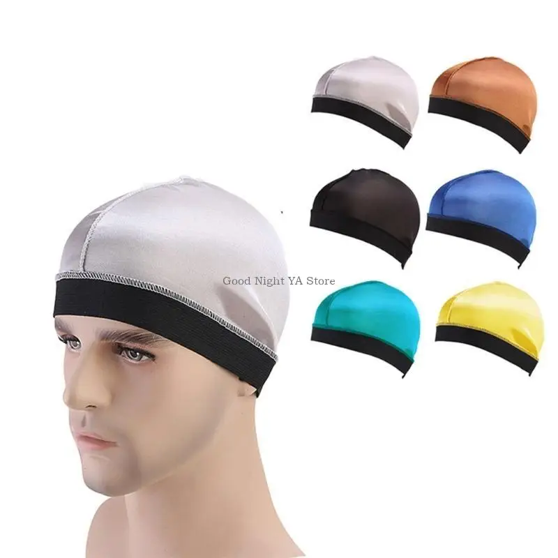 Fashionable Wide Pirate Cap With Integrated Base For Quick Hairstyling