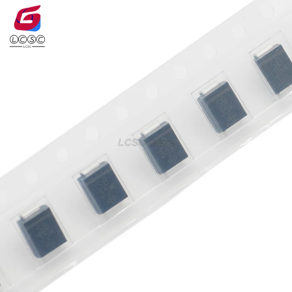 10-100Pcs/Lot S2B-E3/52T Diode Switching 100V 1.5A 2-Pin DO-214AA(SMB) Glass Passivated Rectifier Marking code SB