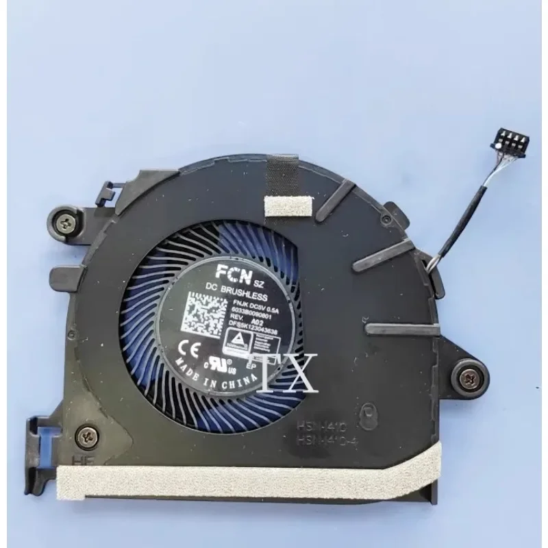 Nuova ventola di raffreddamento della CPU per ventola di raffreddamento HP XEliteBook 835 840 845 G7 G8 HSN-I37C I36C-4