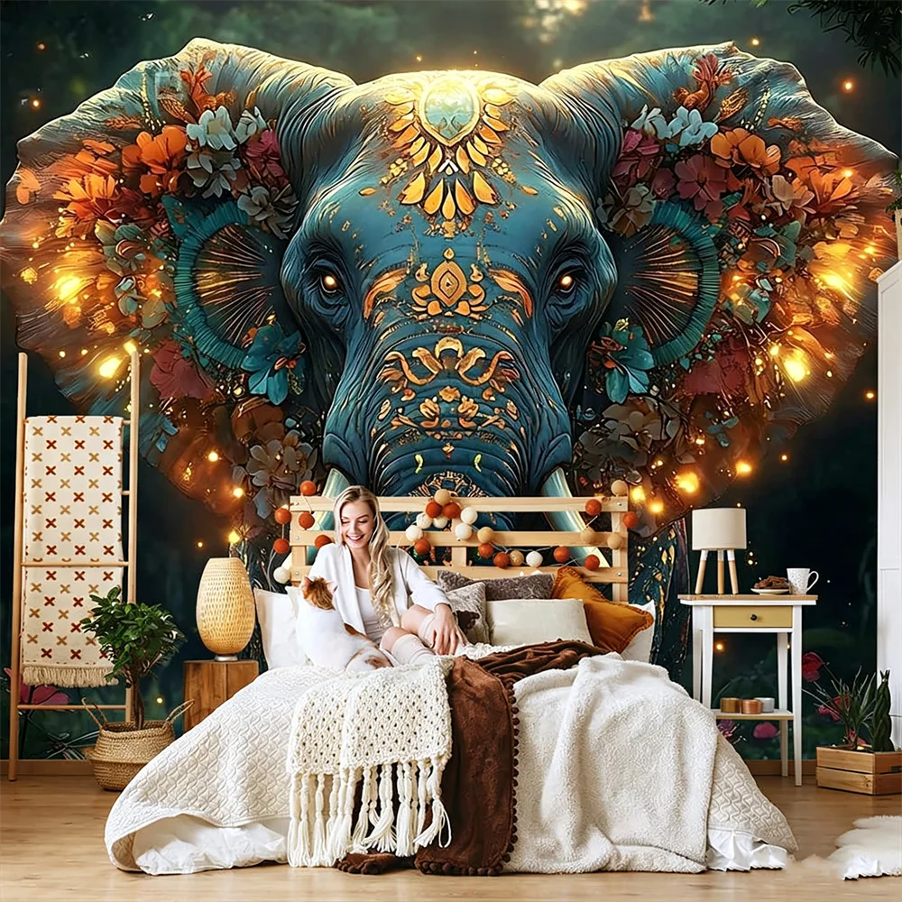 custom 3D Animal Mural Wallpaper for Kids Room Rhino Lion Elephant wallpapers for Living Room TV Background art Home decoration