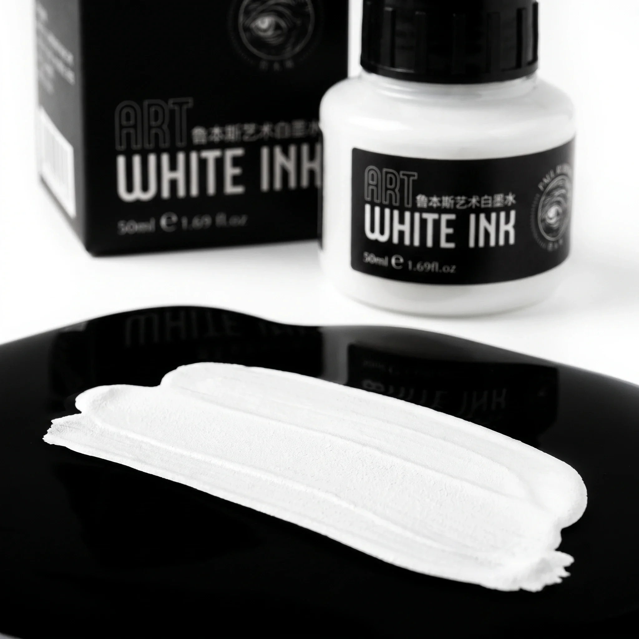 Rubens White Ink 50ml Detail Comic Highlight White Paint Starry Sky White Quick Drying Watercolor Paint Pack