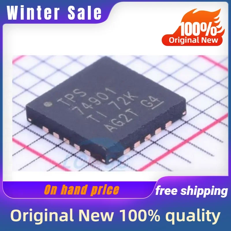 10 Uds nuevo original TPS74901RGWR TPS74901RGW TPS74901 QFN20 productos de calidad