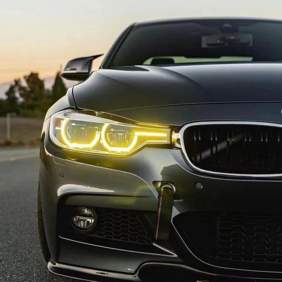 F30 イエローDRLエンジェルアイズモジュール 2016 2017 2018 BMW 3