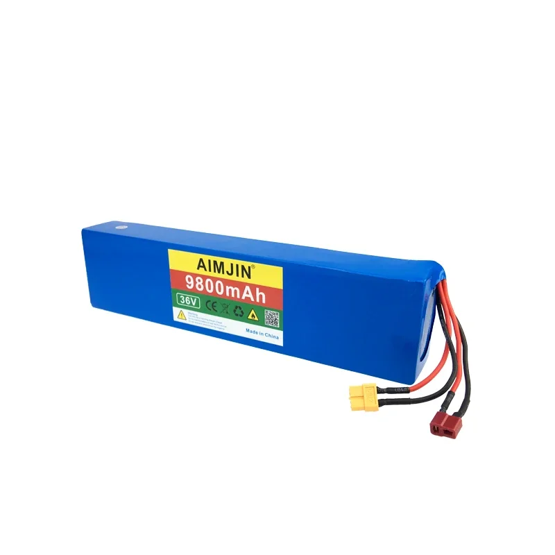 10S3P 36V 9800mAh Lithium ion Rechargeable Replacement 18650 Battery Pack 350W 500W ,Suitable for Kugoo High-power Batteries