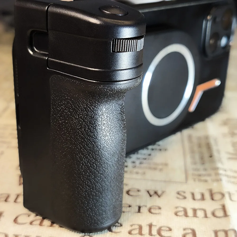 Magnetic Detachable Bluetooth Rechargeable Phone Shooting Grip Horizontal Vertical Use For Android iOS Zoom Photo Accessory