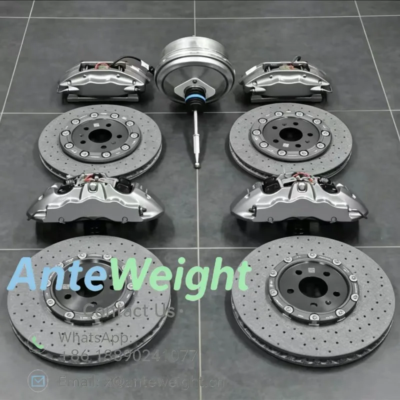 Lightweight 400MM Carbon‑Ceramic Replacement Brake Rotor High‑Performance For Luxury Sports Performance Vehicle