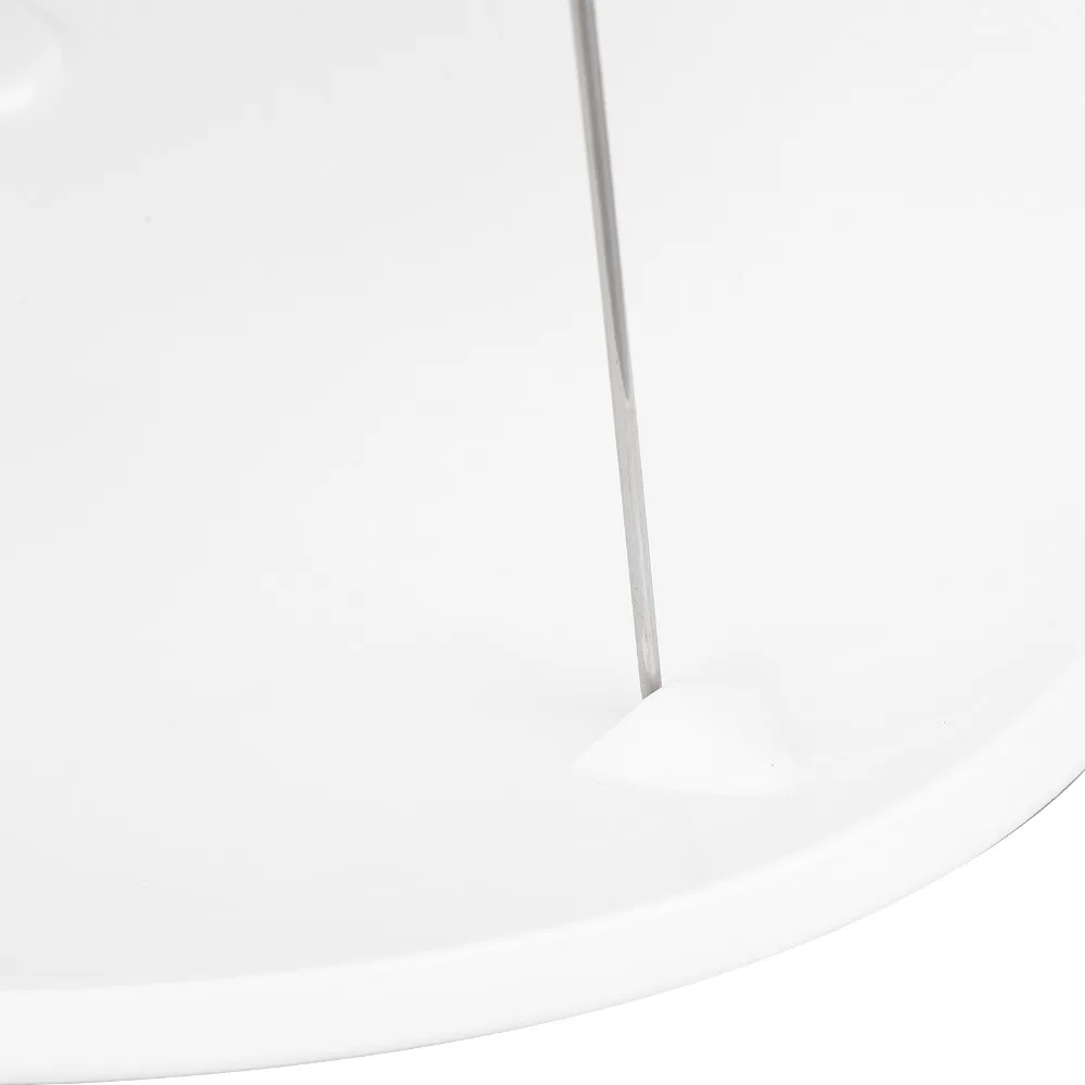 Food Grade Resin Dessert Stand Three Tier Detachable Tier Serving Tray Lightweight Stable Support Pole Display Rack