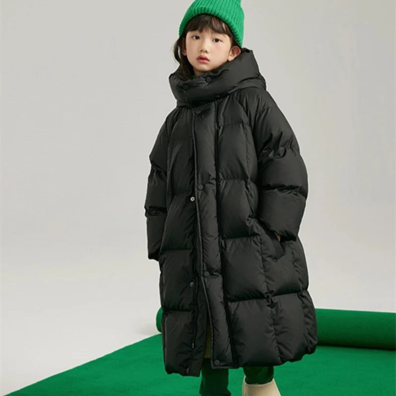 

Пуховая и хлопковая куртка для мальчиков, ветровка, верхняя одежда, 2025 г., милая теплая хлопковая куртка на зиму и осень, рождественский подарок, детская одежда
